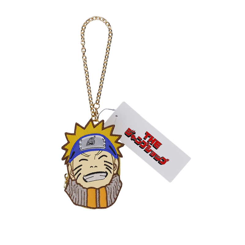 [Pre-order] [Made-to-order] JUMP Store Limited "NARUTO" Face Die-Cut Embroidered Pouch - Uzumaki Naruto